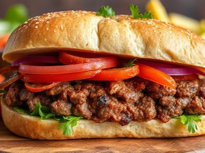 SANDWICHES beef khabob